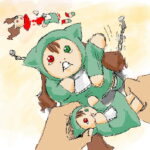 コドモを離せデスゥーッ！！