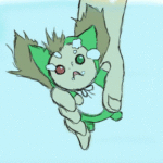 溺れさせられる仔実装