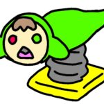 近所の公園には遊具がいくらかある