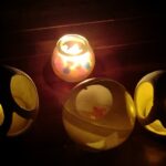 実装燈とこんぺいとうキャンドル