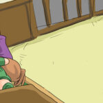 店でくつろぐ実装石